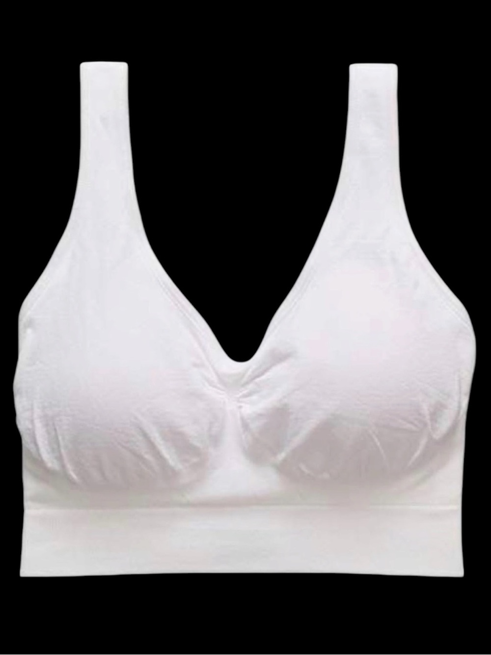 Mixzones Freedom Sports Seamless Spandex Yoga Bra Removable Pads Size 2X NWOT